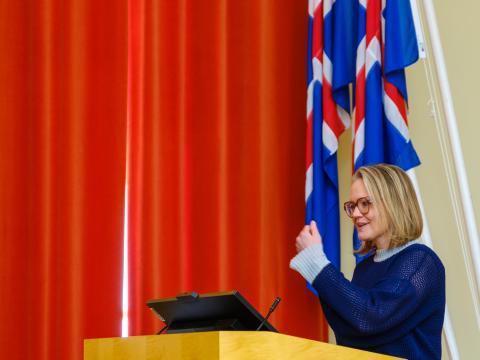 Hafdís Hanna Ægisdóttir, forstöðumaður Sjálfbærnistofnunar